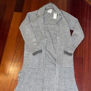 Abercrombie Coatigan Sweater - Herringbone